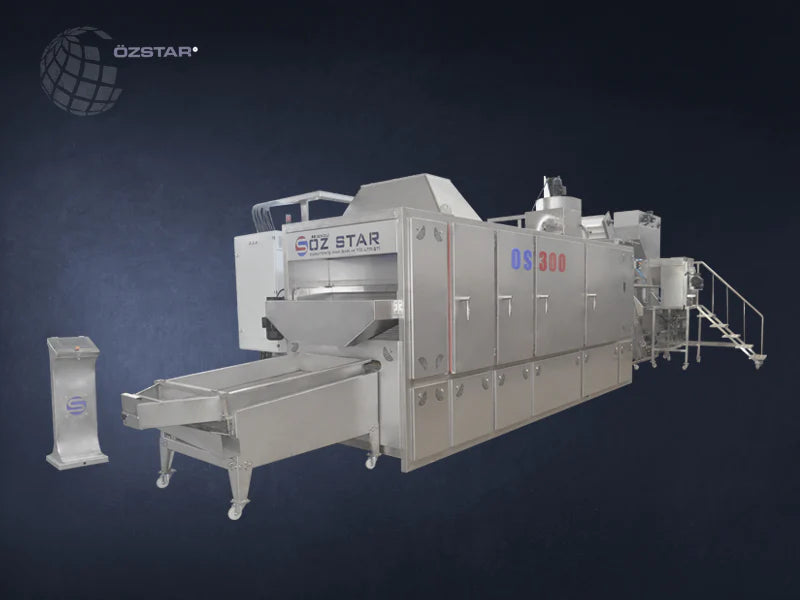 Peanut Roasting Machine -Belt Type Roasting Machine Os300