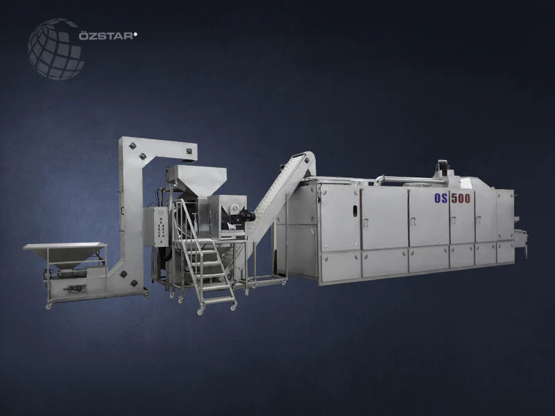 Peanut Roasting Machine -Belt Type Roasting Machine Os500